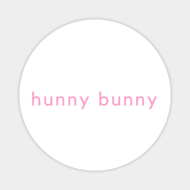 Hunny Bunny Magnet by daisies&bunnies